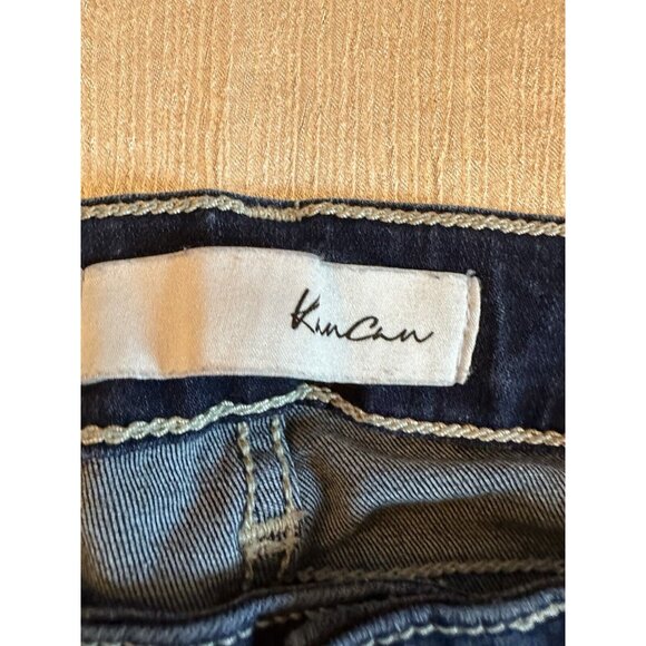 Kancan Jeans Womens 26 Blue Mid-Rise‎ Skinny Denim Zip Fly Dark Wash - Picture 7 of 7